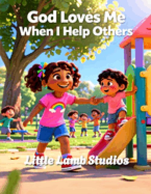 God Loves Me When I Help Others: A Christian Children's Storybook for Ages 3-8 | Loved Always Series - Amani