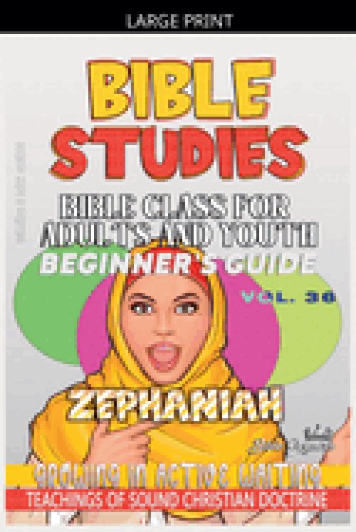 Bible Class for Adults and Youth: Beginner's Guide -  Zephaniah