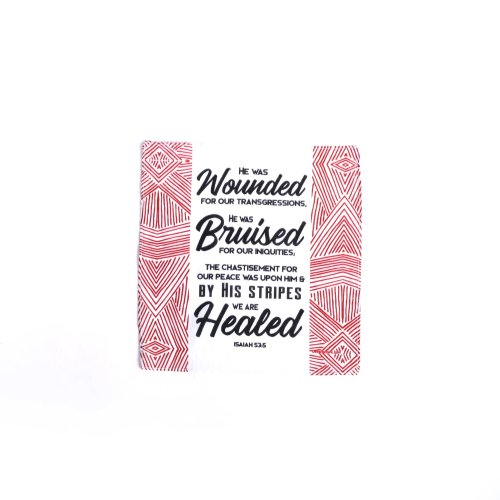 Prayers In My Pocket By His Stripes 8"x8"  Pack of 6