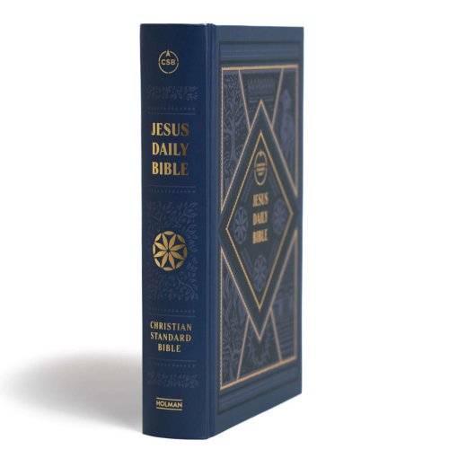 CSB Jesus Daily Bible, Hardcover