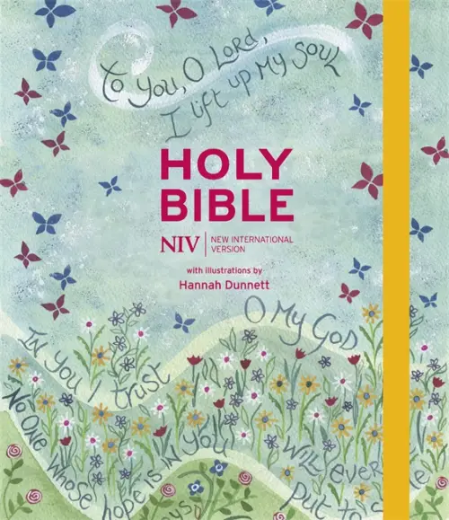 NIV Journalling Bible Illustrated by Hannah Dunnett, Hardback, Wide Margin, Anglicised