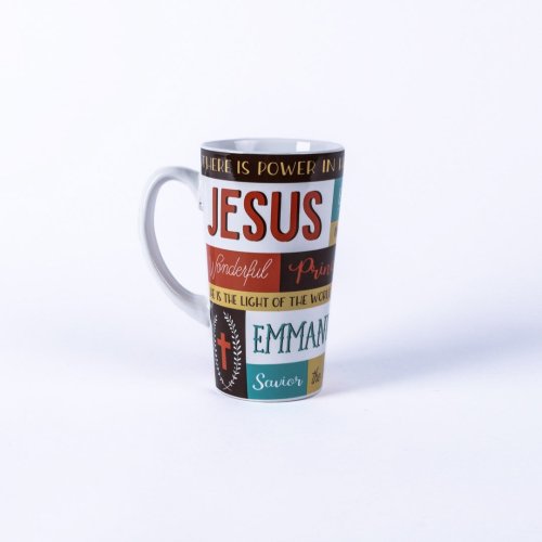 Names Of Jesus Latte Mug 16ox (473ml)