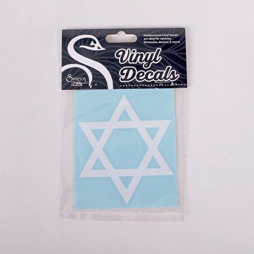 Star Of David Auto Vinyl Decal