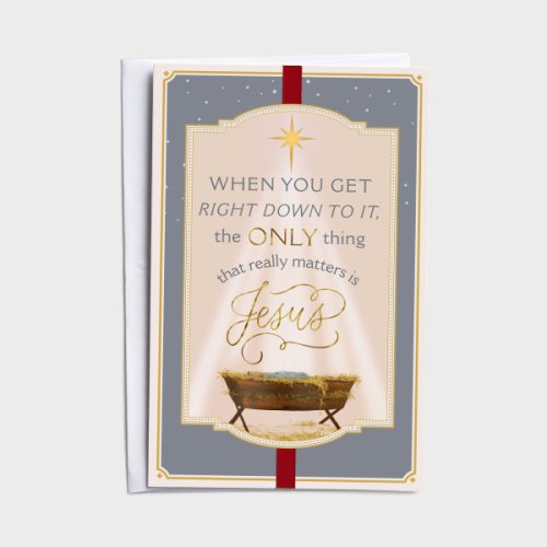 The Only Thing That Matters is Jesus - 50 Christmas Boxed Cards and Envelopes