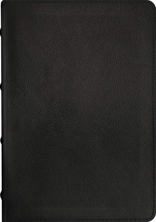 NLT Select Large Print Thinline Reference Bible, Filament Enabled (Goatskin Leather, Black, Red Letter)