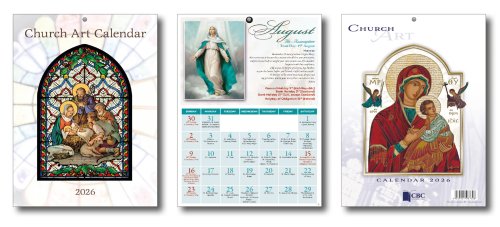 2026 Perpetual Help Church Art Calendar