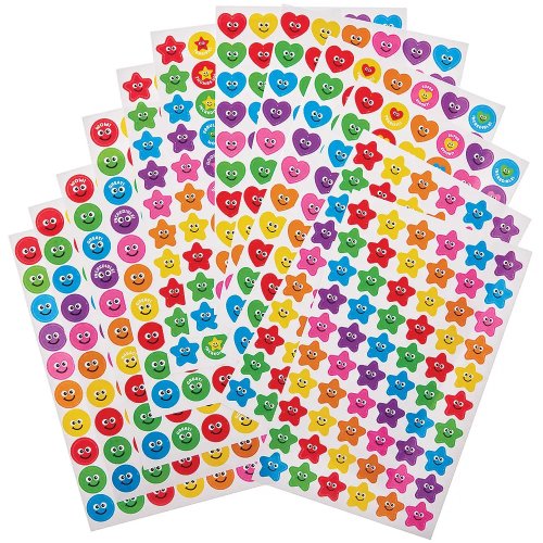 Motivational Reward Stickers (Pack of 720 Stickers)