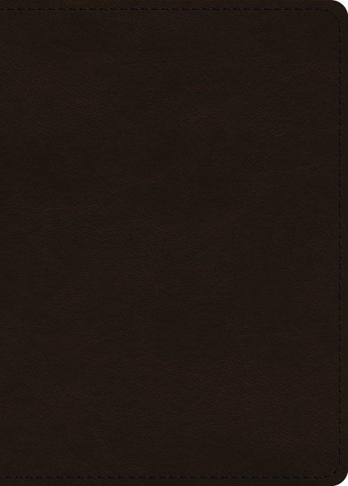 ESV Large Print Value Personal Size Bible, Red Letter (TruTone, Deep Brown)