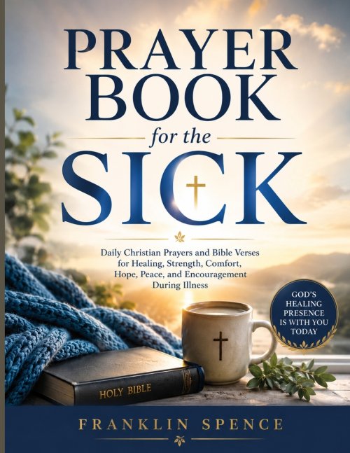 Prayer Book for the Sick: Daily Christian Prayers and Bible Verses for Healing, Strength, Comfort, Hope, Peace, and Encouragement During Illness