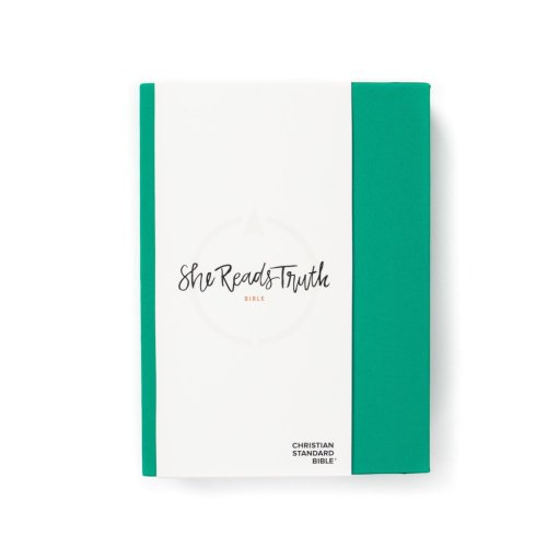 CSB She Reads Truth Bible, Emerald Cloth Over Board, Indexed (Limited Edition)