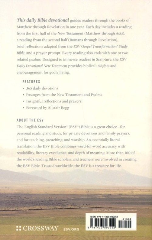 ESV Daily Devotional New Testament