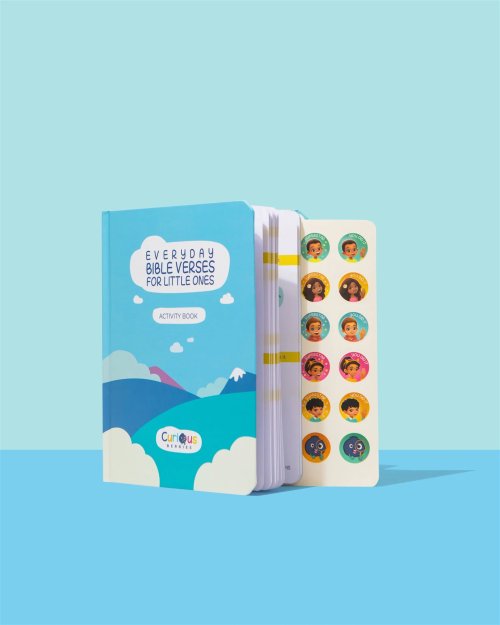 Bible Verse Activity Book (Includes Stickers & a Certificate)