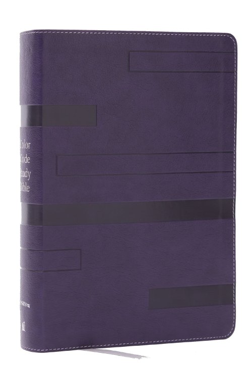 Color Code Study Bible, Revealing God's Truth Color by Color (NIV, Purple Leathersoft, Red Letter, Thumb Indexed, Comfort Print)