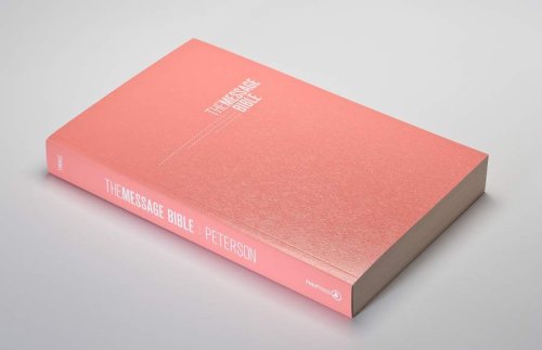 The Message Bible Gift and Award, Bible, Pink, Paperback, Presentation Page, Charts, Timelines, Colour Maps, Salvation Plan, Reading Plan