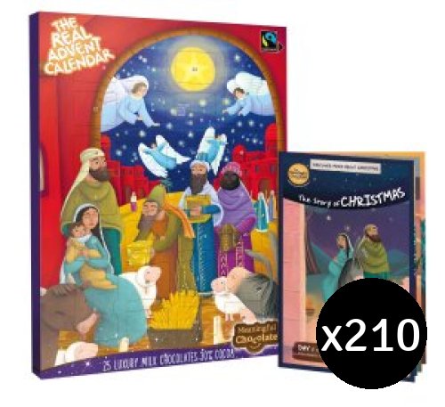 210x The Real Advent Calendar 2025 (Whole School Class Gift Pack)