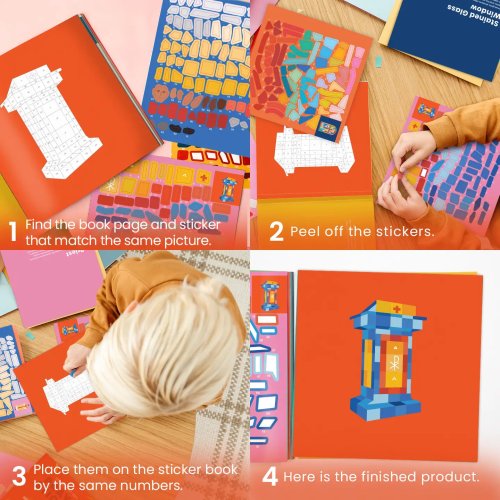 Pray By Sticker: Mass Sticker Book