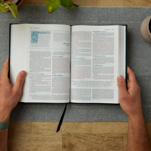 The Jonathan Edwards Study Bible: Experience Abiding Joy in Christ (NKJV, Hardcover, Red Letter, Comfort Print)