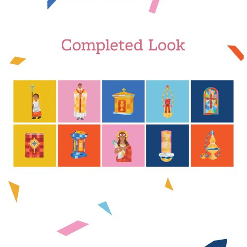 Pray By Sticker: Mass Sticker Book