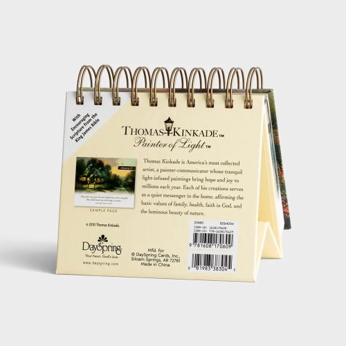 Thomas Kinkade Perpetual Calendar Daybrightener