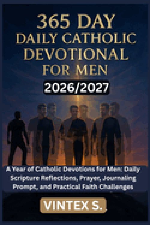365 Daily Catholic Devotional for Men 2026/2027: A Year of Catholic Devotions for Men: Daily Scripture Reflections, Prayer, Journaling Prompt, and Pra