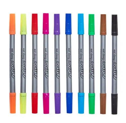 Doodle Wash-Out Pen Set - Classic Colours