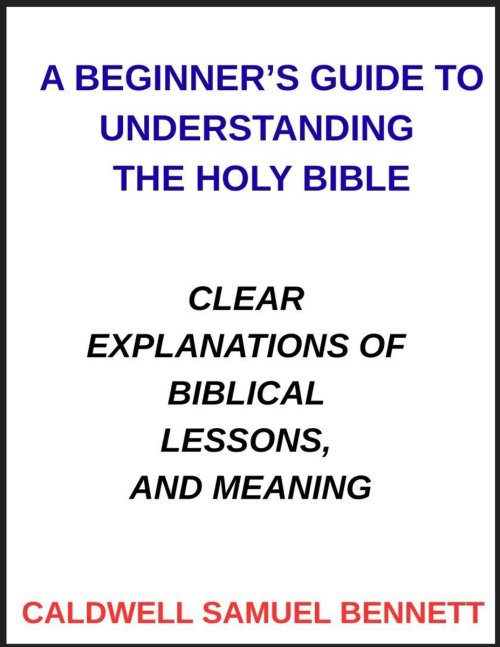 A Beginner's Guide to Understanding the Holy Bible: Clear Explanations of Biblical Lessons, and Meaning