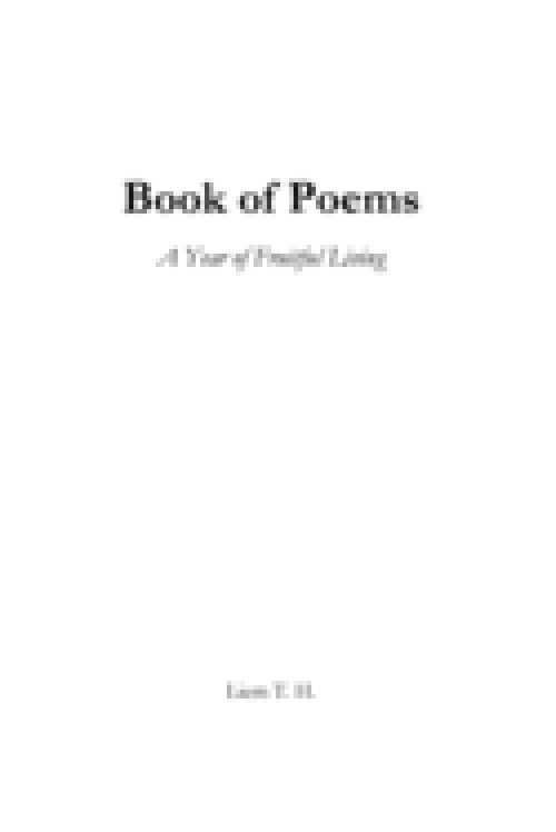 Book of Poems: A Year of Fruitful Living