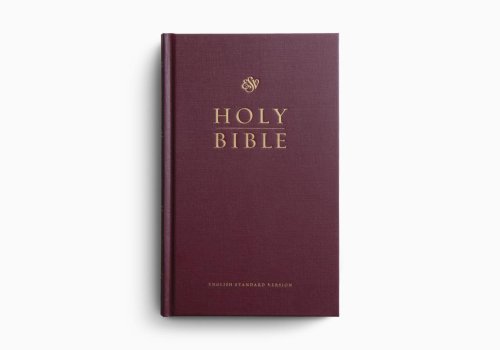ESV Church Bible, Large Print (Hardcover, Burgundy)