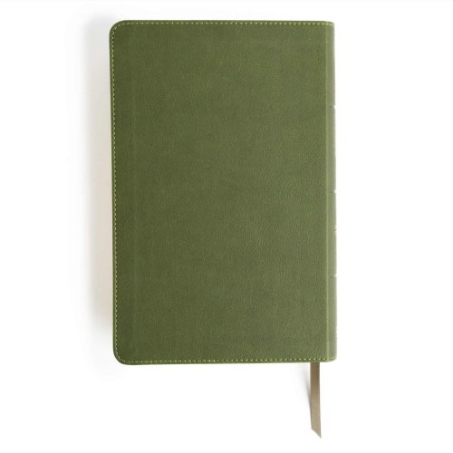 CSB Single-Column Personal Size Reference Bible, Olive