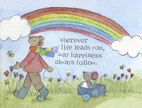 Wherever life leads you encouragment single print