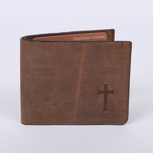 Men's Wallet Cross Buffalo Leather