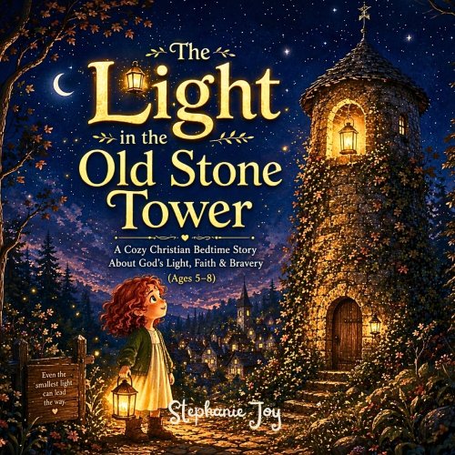 The Light in the Old Stone Tower A Cozy Christian Bedtime Story About God's Light, Faith & Bravery (Ages 5-8)