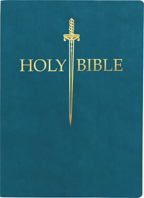 KJVer Sword Bible, Giant Print, Teal Ultrasoft