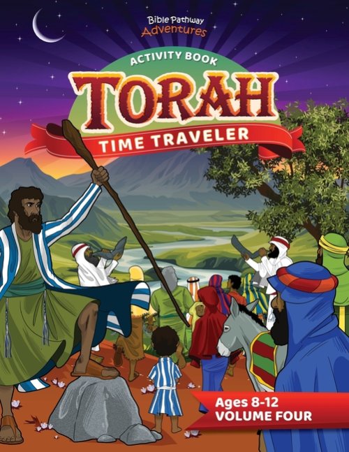 Torah Time Traveler Activity Book (Volume Four)