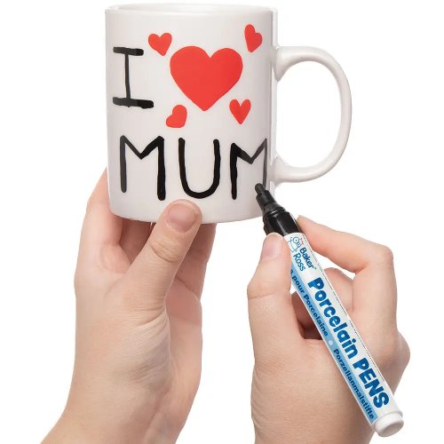 Porcelain Paint Pens (Set A Pack of 6)