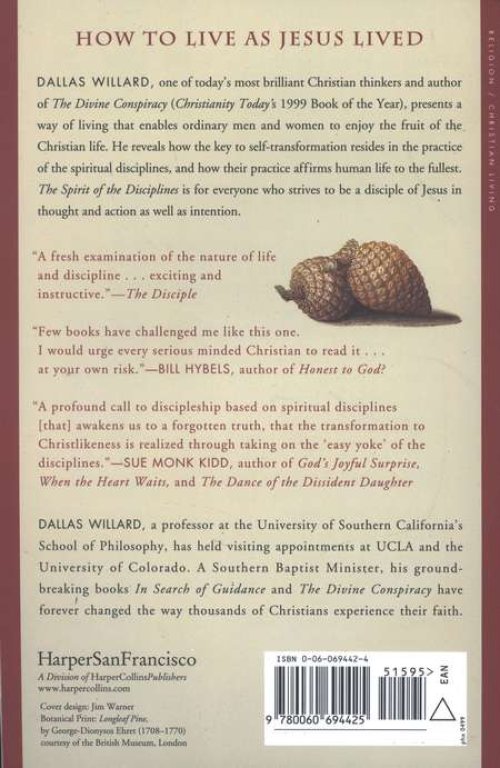 The Spirit of the Disciplines