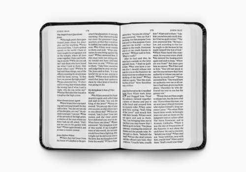 ESV Vest Pocket New Testament with Psalms and Proverbs, Red Letter (TruTone, Black)