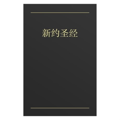 Chinese New Testament - Black Paperback