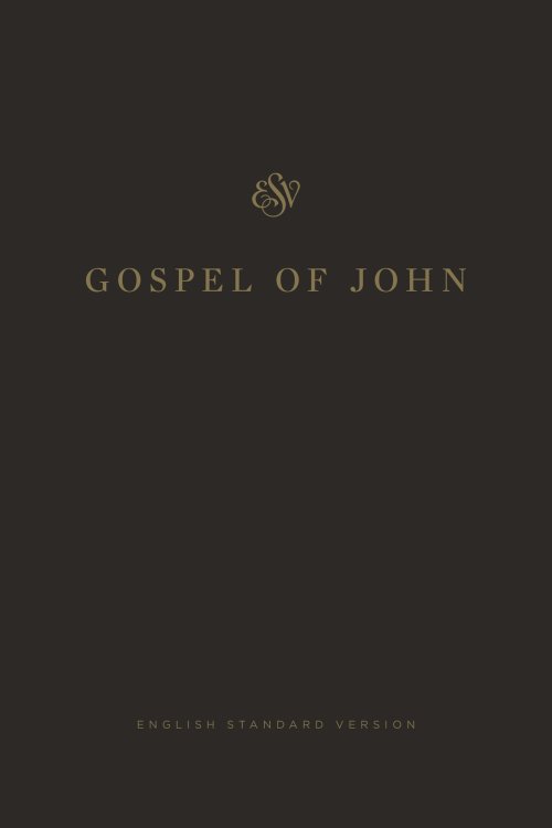 ESV Gospel of John (Paperback, Black)