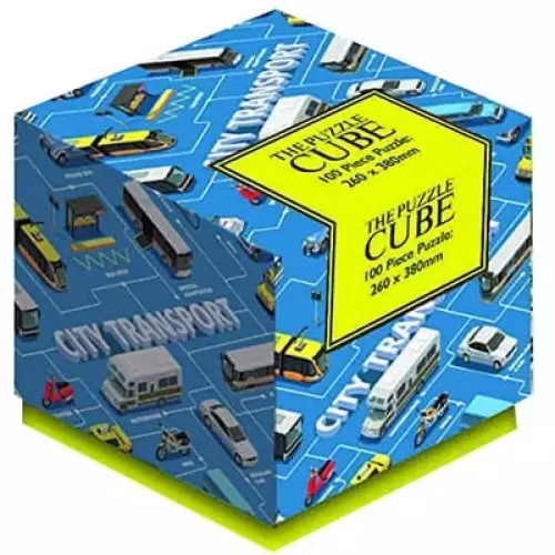 100 Pc Cube Jigsaw - Transport