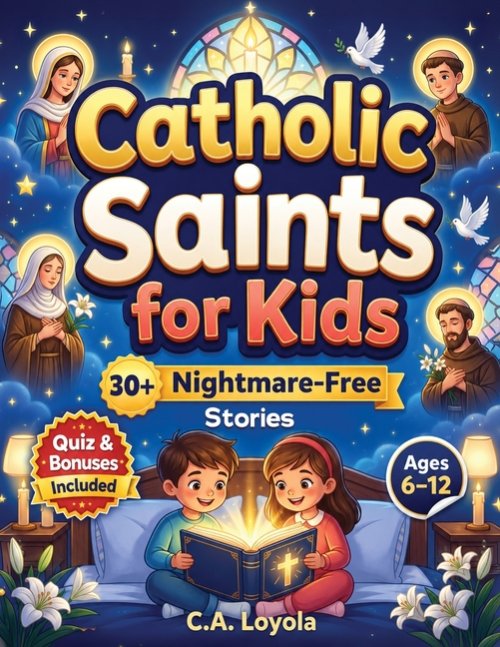 Inspiring Catholic Saints for Kids: Build Strong Faith, Courage, Good Character and Teach Daily Prayer Habits with 30 Nightmare-Free Short Stories