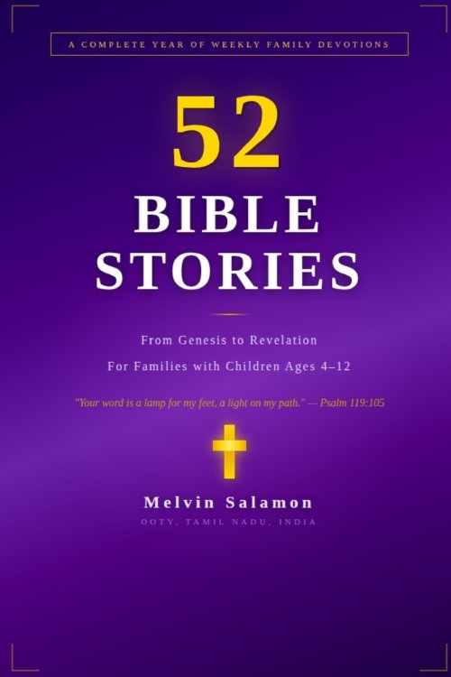 52 Bible Stories for Families: A Complete Year of Weekly Devotions from Genesis to Revelation - With Discussion Questions, Prayers, and Activities for