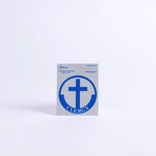 Clergy Scotch Reflective Sticker - Pack of 6