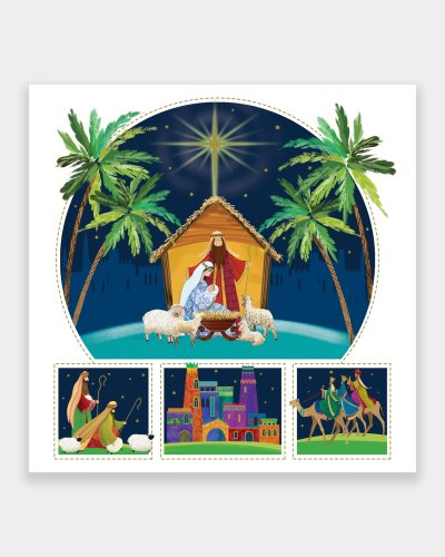 10 All is Calm Christmas Cards