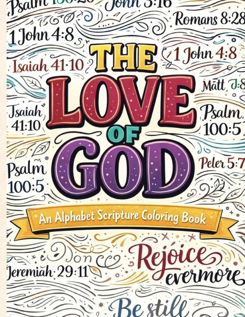 The Love Of God Coloring Book