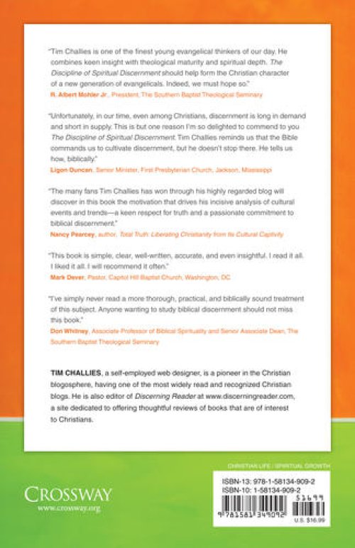 Discipline Of Spiritual Discernment