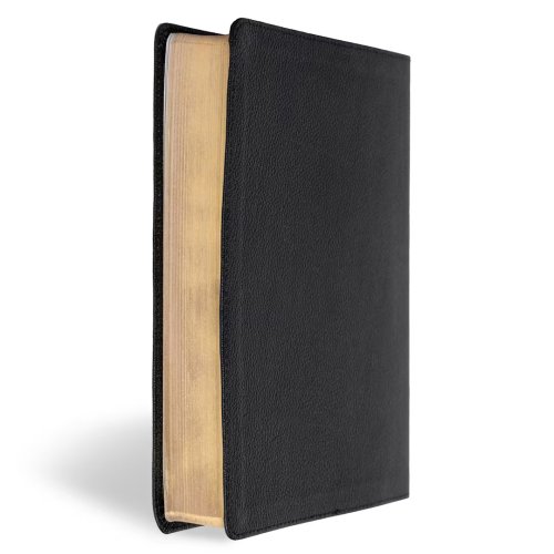 CSB Men of Character Bible, Revised and Updated, Black Genuine Leather