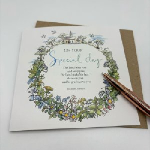 Special Day Wildflowers Single Card