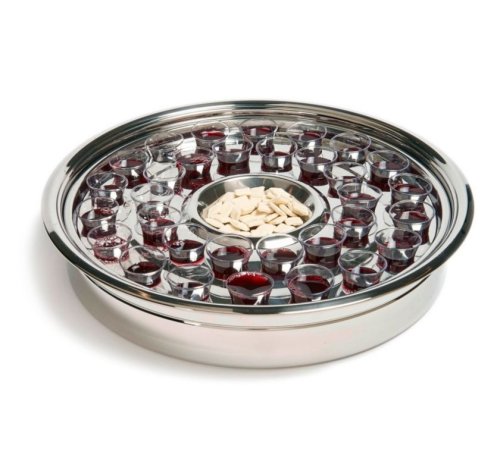 One-Pass Communion Tray and Disc