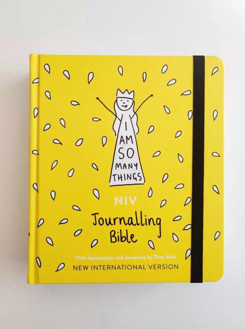 NIV Journalling Bible - I Am So Many Things and MAF Bible Donation